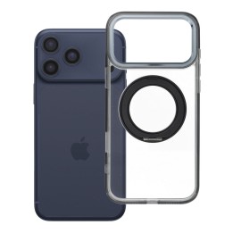 Case for iPhone 18 Pro Max / 17 Pro Max Frame Circle Stand MagSafe compatible black