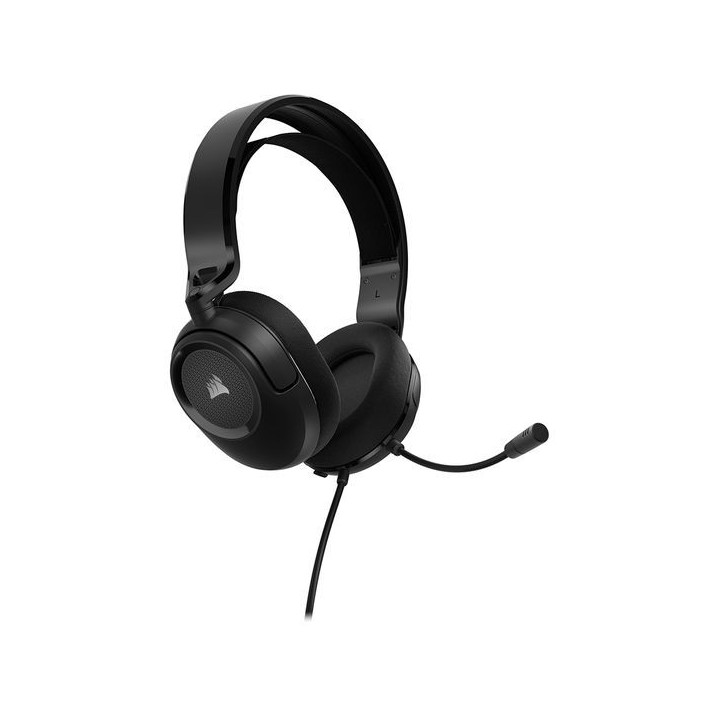 Headphones wired on-ear Jack 3,5 mm with microphone Corsair HS35 V2 Carbon black