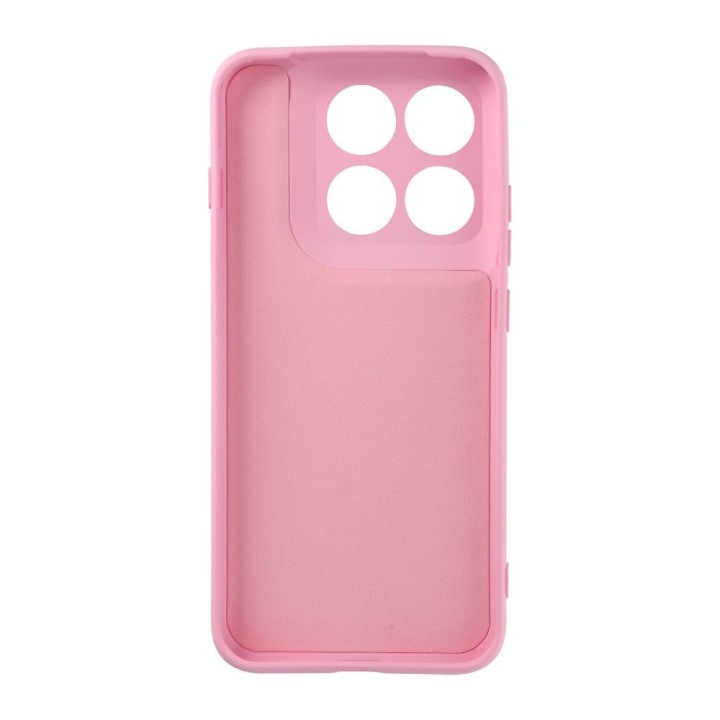 Чехол для Motorola Edge 70 Pro 5G Silicone пудрово-розовый