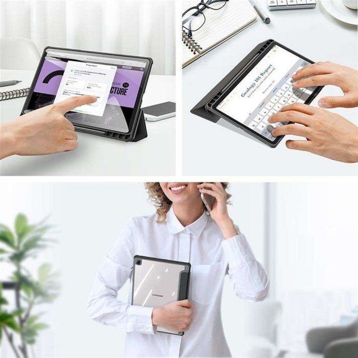DUX DUCIS чохол TOBY з місцем для стилус для SAMSUNG Tab S6 Lite (P610/P613/P615/P619) чорний