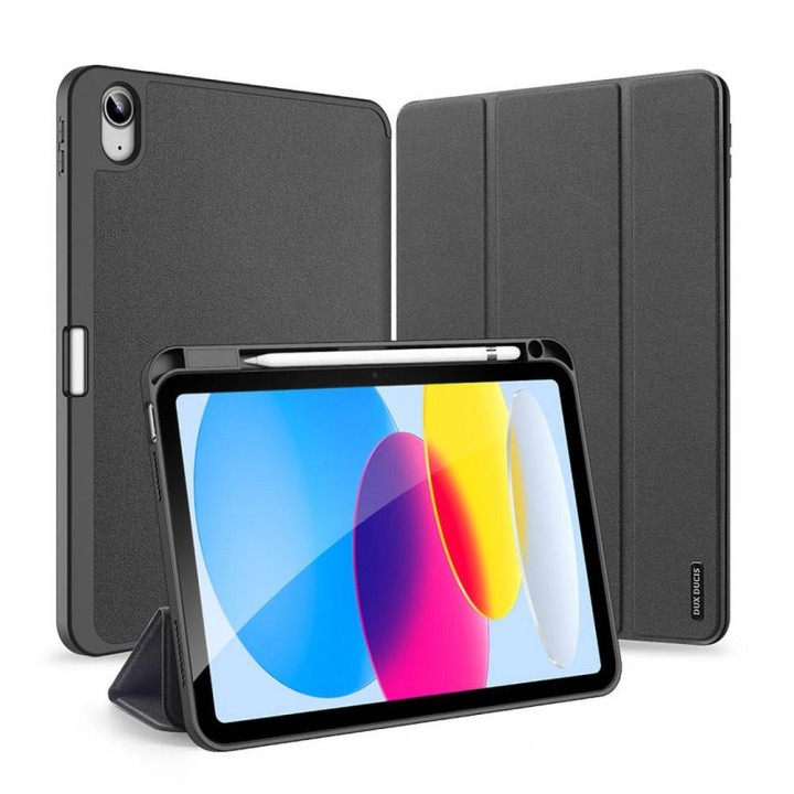 DUX DUCIS чехол DOMO складной с местом для стилуса для iPad 10 (2022) черный