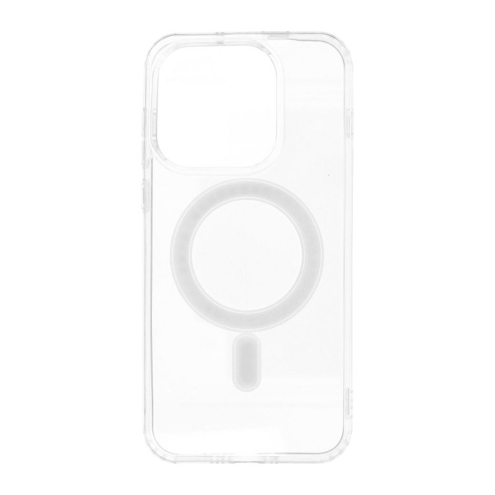 Case for OnePlus 15 Clear Mag Cover (MID) compatible with MagSafe transparent