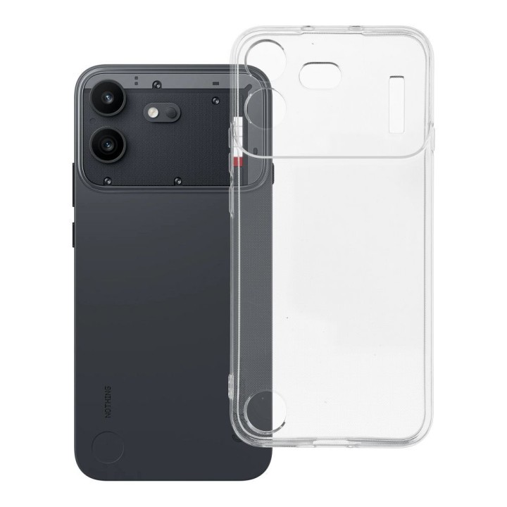 Case for Nothing Phone (4b) Clear Case 2 mm (camera protection) transparent