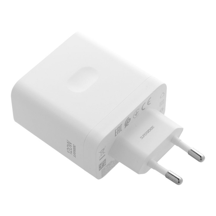 Original Wall charger Oppo SuperVOOC VCBBOAEH 120W Power Adapter white bulk