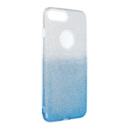 Etui na iPhone 7 PLUS / 8 PLUS Shining transparentne niebieskie