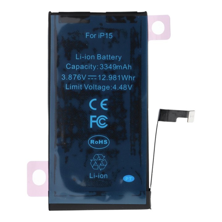 NCC battery for iPhone 15 3349mAh that can be paired as USED