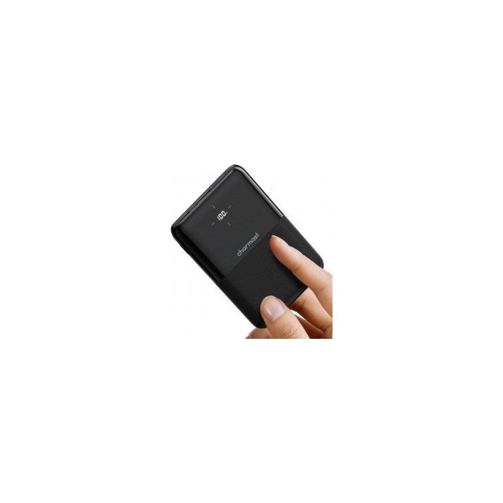 Повербанк Charmast S12( W1150 ) PD QC3.0 20W 10000 mAh Slim чорний