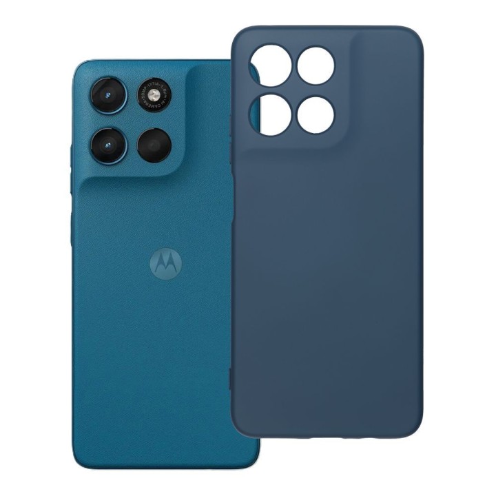 Чехол для Motorola G57 / G57 Power Silicone синий