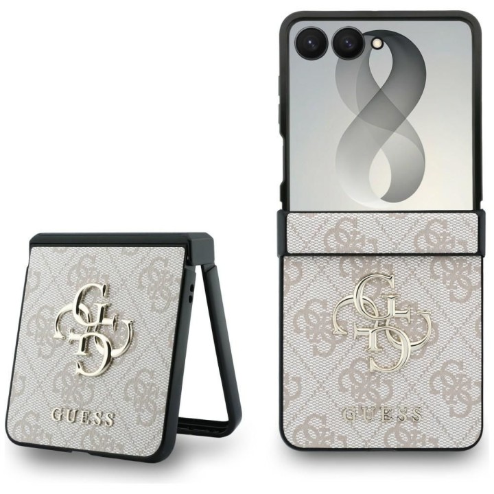 GUESS case for SAMSUNG GALAXY With FLIP 8 (4G Big Logo) pink