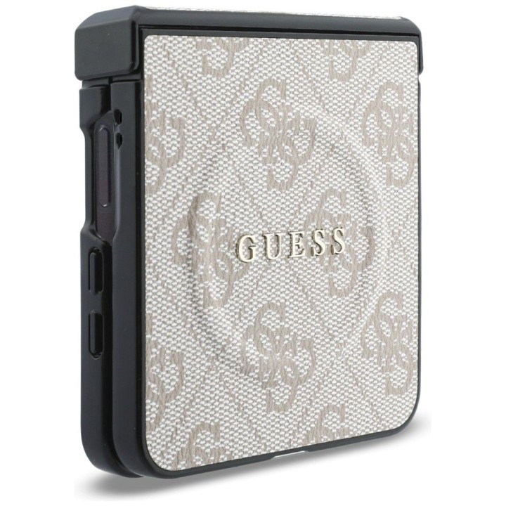 GUESS case for SAMSUNG GALAXY Z FLIP 8 compatible with MagSafe (4G Classic) pink