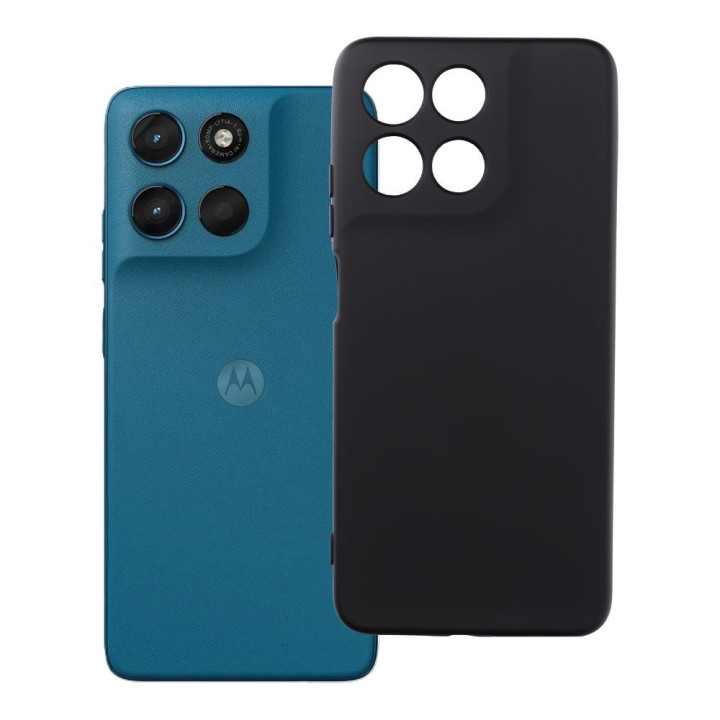 Чехол для Motorola G57 / G57 Power Silicone черный