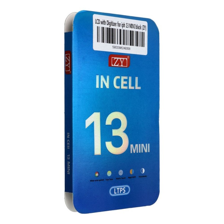 Display for iPhone 13 Mini with touch screen black (ZY-LTPS)