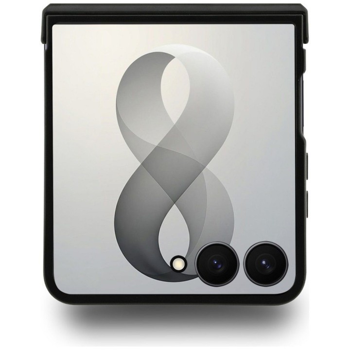 GUESS case for SAMSUNG GALAXY Z FLIP 8 compatible with MagSafe (4G Classic) black