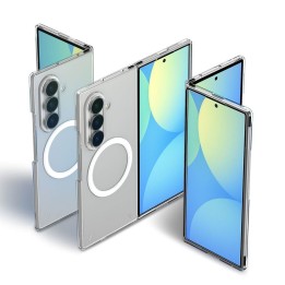 Чехол SPIGEN AIRSKIN совместимый с Magsafe для SAMSUNG GALAXY С FOLD 8 ULTRA transparentny/biały
