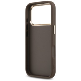 GUESS futerał do IPHONE 18 Pro / 17 Pro GUE005483 (PU W/ Big 4G Classic Logo) brązowy złoty