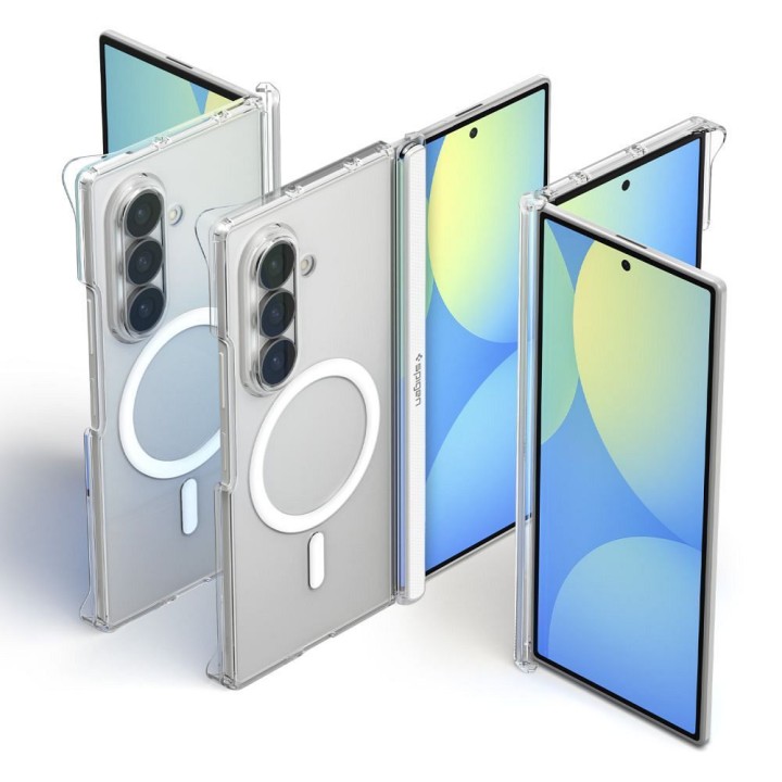 Case SPIGEN AIRSKIN ZERO compatible with MagSafe for SAMSUNG GALAXY Z FOLD 8 ULTRA transparent/white