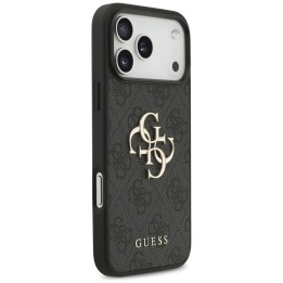 GUESS чехол для IPHONE 18 Pro Max / 17 Pro Max GUE005524 (4G PU Big Логотип) черный