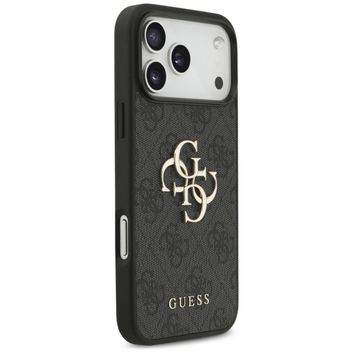 GUESS case for IPHONE 18 Pro Max / 17 Pro Max GUE005524 (4G PU Big Logo) black