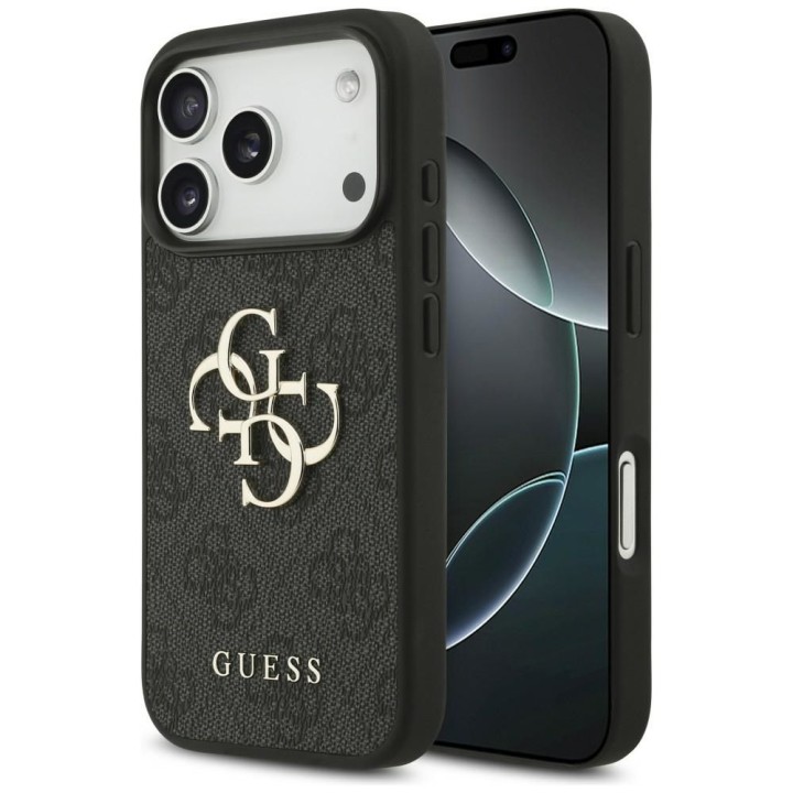 GUESS чохол для IPHONE 18 Pro / 17 Pro GUE005603 (4G PU Big Logo) чорний
