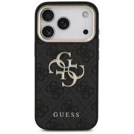 GUESS чохол для IPHONE 18 Pro / 17 Pro GUE005483 (PU W/ Big 4G Classic Logo) чорний золотий