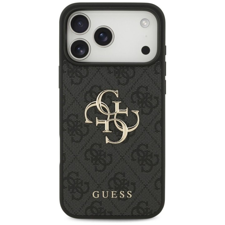 GUESS case for IPHONE 18 Pro Max / 17 Pro Max GUE005524 (4G PU Big Logo) black