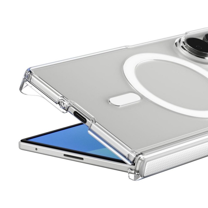 Case SPIGEN AIRSKIN ZERO compatible with MagSafe for SAMSUNG GALAXY Z FOLD 8 ULTRA transparent/white