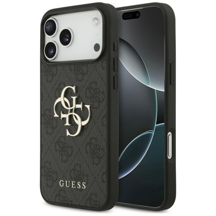 GUESS чохол для IPHONE 18 Pro Max / 17 Pro Max GUE005524 (4G PU Big Логотип) чорний
