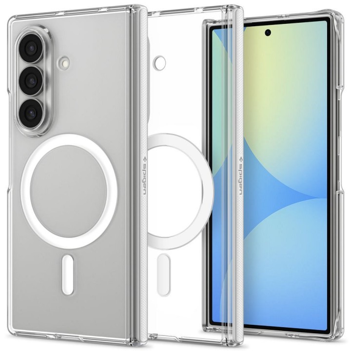 Case SPIGEN AIRSKIN ZERO compatible with MagSafe for SAMSUNG GALAXY Z FOLD 8 ULTRA transparent/white
