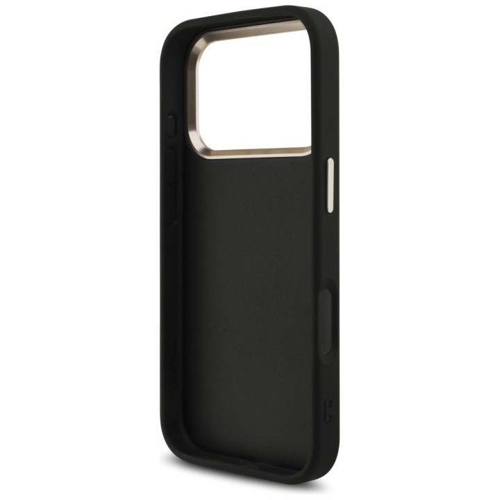 GUESS чохол для IPHONE 18 Pro / 17 Pro GUE005483 (PU W/ Big 4G Classic Logo) чорний золотий