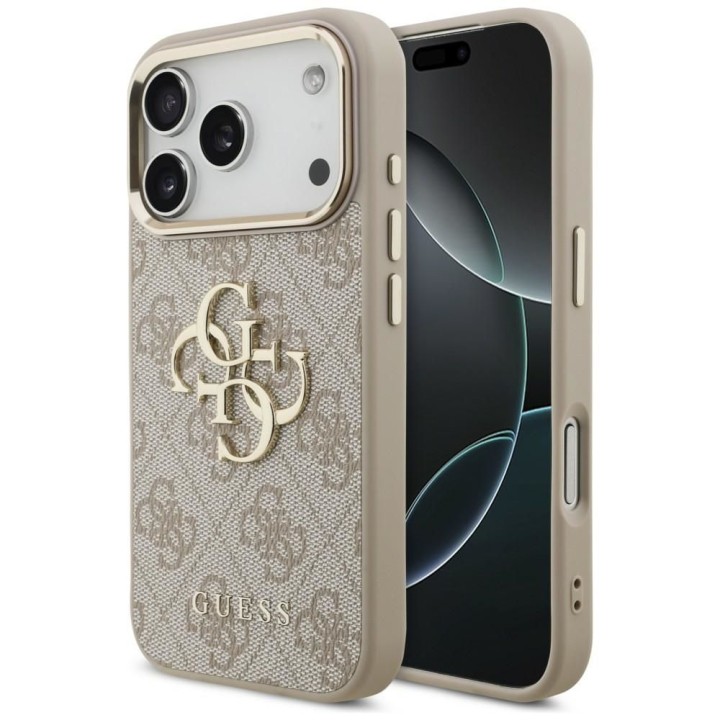 GUESS чохол для IPHONE 18 Pro Max / 17 Pro Max GUE005597 (4G PU Big Logo) рожевий