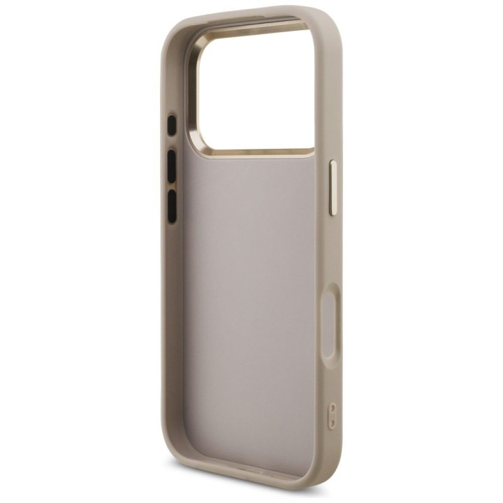 GUESS чехол для IPHONE 18 Pro Max / 17 Pro Max GUE005597 (4G PU Big Logo) розовый