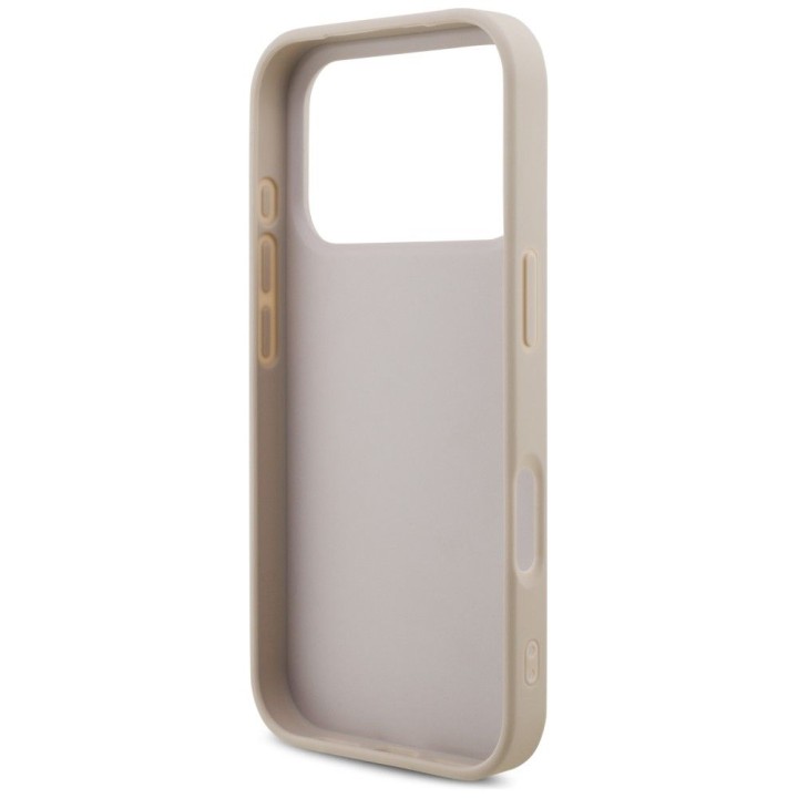 GUESS чехол для IPHONE 18 Pro / 17 Pro GUE005597 (4G PU Big Logo) розовый