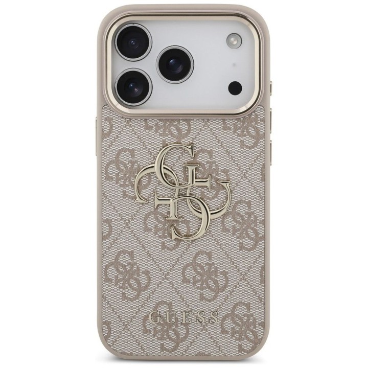 GUESS чехол для IPHONE 18 Pro Max / 17 Pro Max GUE005597 (4G PU Big Logo) розовый