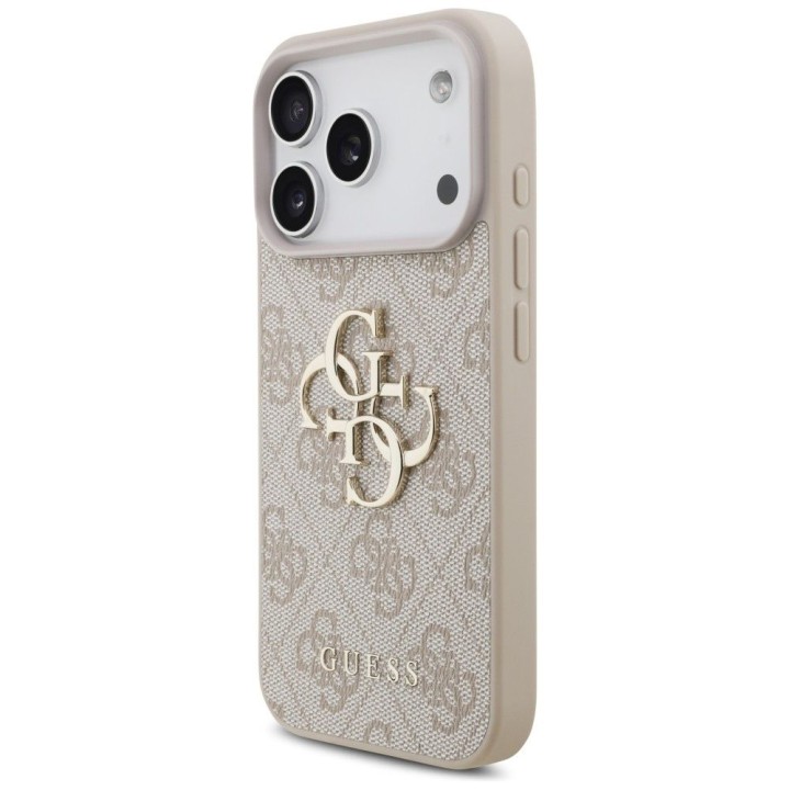 GUESS case for IPHONE 18 Pro / 17 Pro GUE005597 (4G PU Big Logo) pink