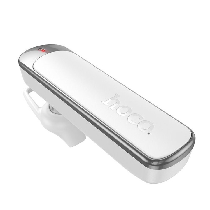 Headset wireless mono (ENC, BT 6.0, 130mAh) Hoco E201 white