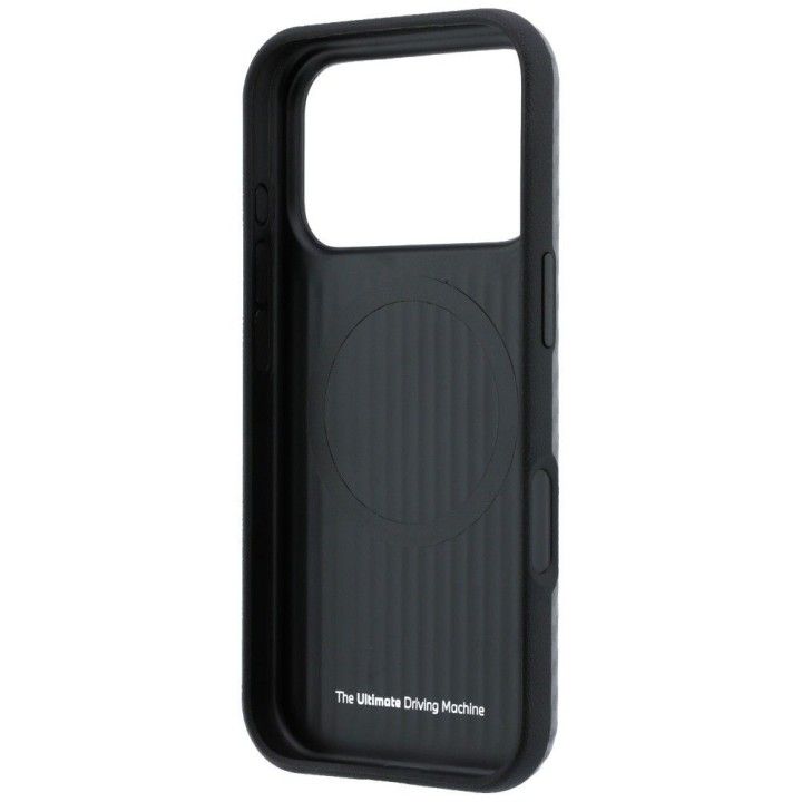 BMW чохол для IPHONE 18 Pro Max/17 Pro Max сумісний із MagSafe (Carbon Metal Logo) сірий