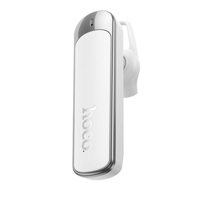 Гарнитура беспроводная моно (ENC, BT 6.0, 130mAh) Hoco E201 белая