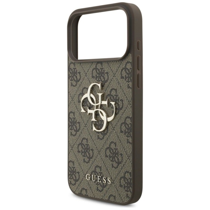 GUESS case for IPHONE 18 Pro Max / 17 Pro Max GUE005598 (4G PU Big Logo) brown