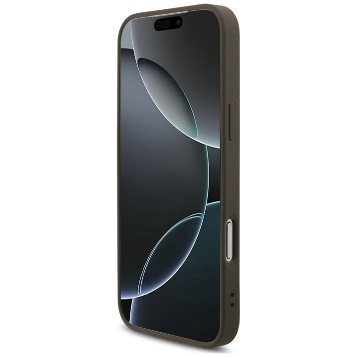 GUESS чехол для IPHONE 18 Pro / 17 Pro GUE005601 (4G PU Big Логотип) коричневый