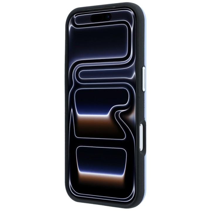 BMW futerał do IPHONE 18 Pro/17 Pro kompatybilny z MagSafe (Sign Inclined Deboss Letters) niebieski