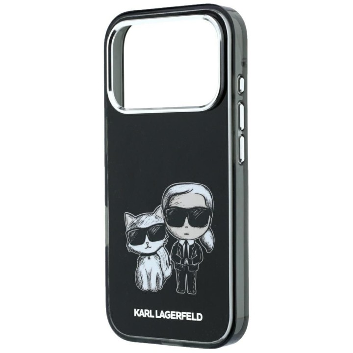 KARL LAGERFELD case for IPHONE 18 Pro/17 Pro compatible with MagSafe (Bodies Sketch) black