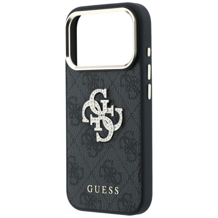 GUESS чохол для IPHONE 18 Pro /17 Pro (Big Strass Logo 4G) коричневий