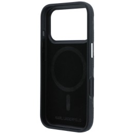 KARL LAGERFELD чохол для IPHONE 18 Pro Max/17 Pro Max сумісний з Magsafe (Моно Resin Логотип) чорний