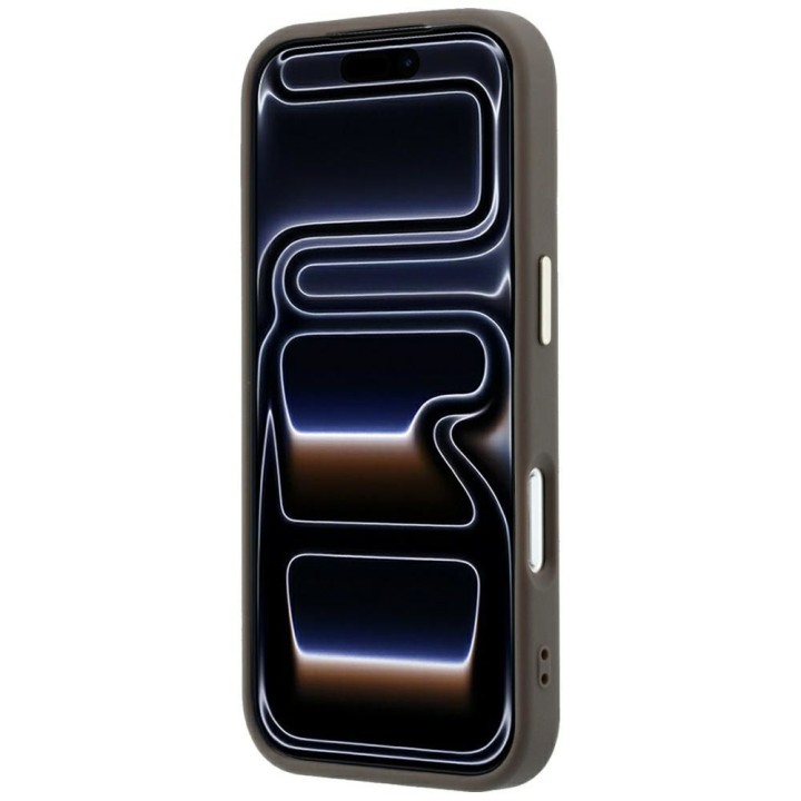 GUESS чехол для IPHONE 18 Pro Max/17 Pro Max (Big Resin Logo 4G) коричневый