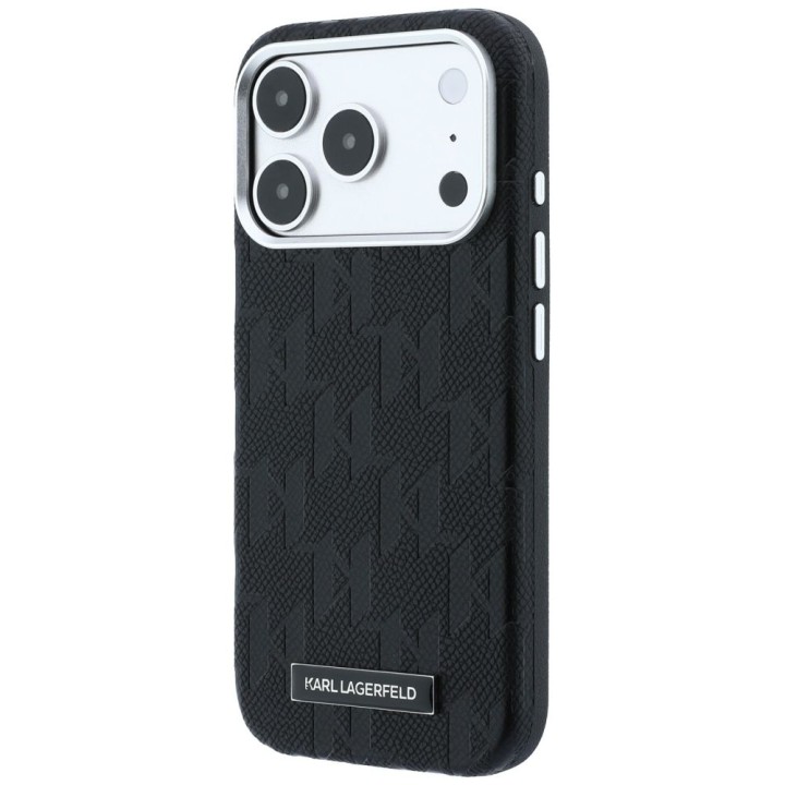 KARL LAGERFELD чохол для IPHONE 18 Pro Max/17 Pro Max сумісний із MagSafe (Mono Resin Logo) чорний