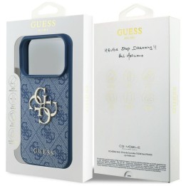 GUESS чехол для IPHONE 18 Pro/17 Pro (4G Big Логотип) коричневый