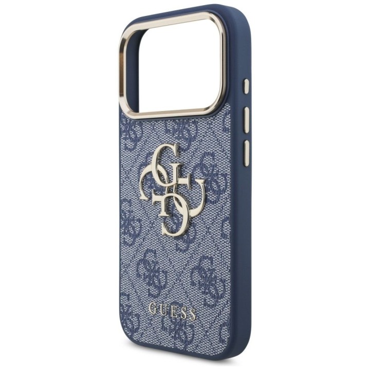GUESS case for IPHONE 18 Pro /17 Pro (Big Classic Logo 4G) blue