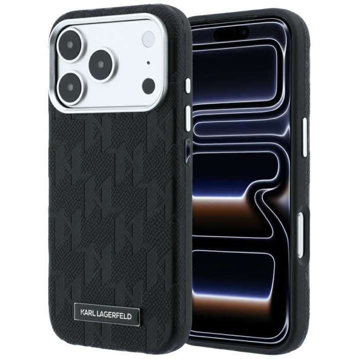 KARL LAGERFELD чохол для IPHONE 18 Pro Max/17 Pro Max сумісний із MagSafe (Mono Resin Logo) чорний