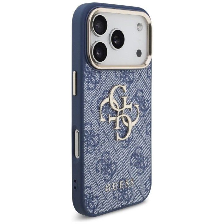 GUESS case for IPHONE 18 Pro /17 Pro (Big Classic Logo 4G) blue