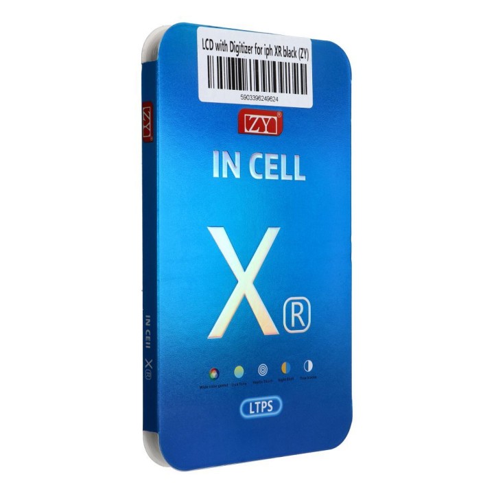 Дисплей для iPhone Xr с сенсорным экраном черным (ZY-LTPS)